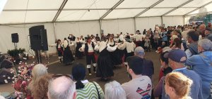 Aufführung beim Mandelblütenfest